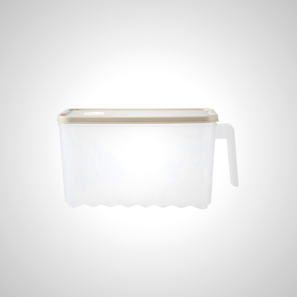 Fridge & Cabinet Storage Organizer with Lid