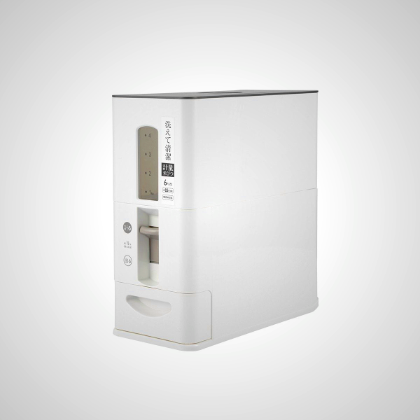 6kg Rice Dispenser Container - Food-Grade PP