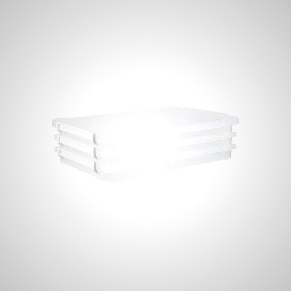 Document Storage Case Set of 3 - PP Material