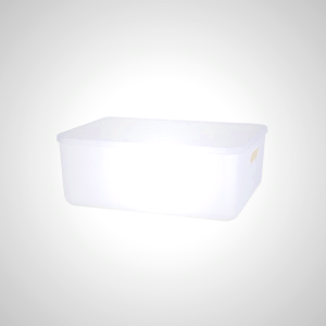 Easy Pull Storage Bin with Lid - Dust-Proof & Convenient Access