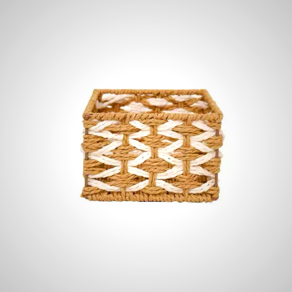 3 Pc Jute Storage Baskets for Home Organization