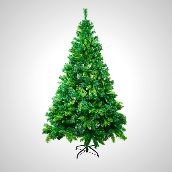 Artificial Christmas Tree with Durable PVC Needles - Green