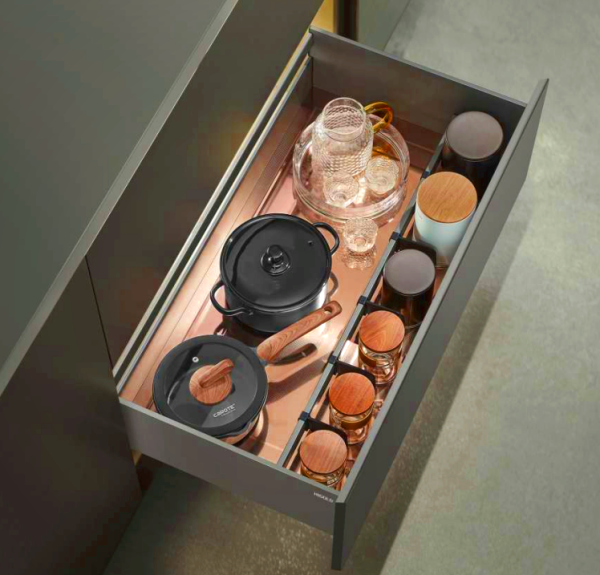 Higold Shearer 4.0 Three-Side Flat Drawer for Pots - Maximize Kitchen Storage