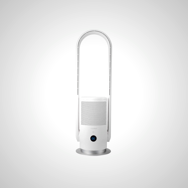 2-in-1 Bladeless Fan & Air Purifier with HEPA Filter