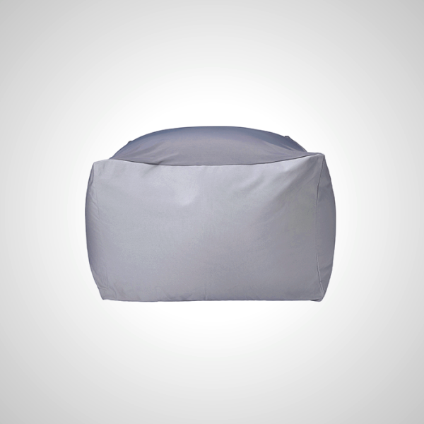 Canvas Blend Bean Bag Sofa - Light Brown, Beige, Blue, Pink, Grey