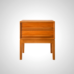 Ella Side Table - Brown | Modern Bedside Table