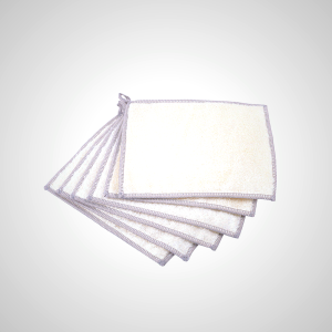 Eco-Friendly Bamboo Microfiber Cleaning Cloths - Set of 6