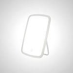 Foldable LED Vanity Mirror with Natural Light for Makeup