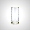 Crystal Glacier Drinking Glass - Transparent Luxury Glassware