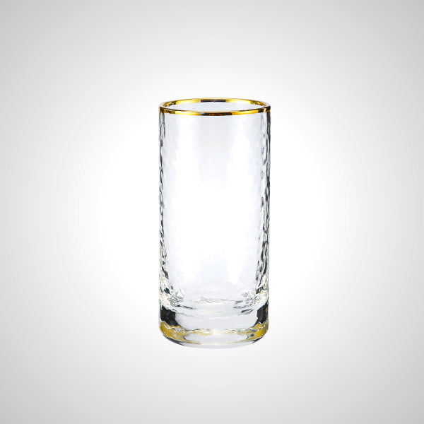 Crystal Glacier Drinking Glass - Transparent Luxury Glassware
