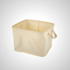 Canvas Storage Basket - Beige | Wardrobe Organizer