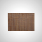 Bamboo Stripes Table Mat - Natural Eco-Friendly Placemat