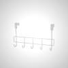 Over-the-Door Cabinet Hook for Coats, Hats & Towels - Space Saving Organizer