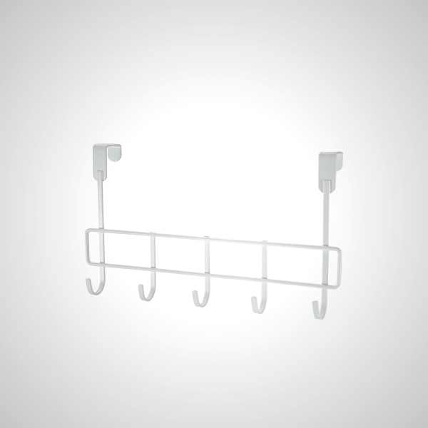 Over-the-Door Cabinet Hook for Coats, Hats & Towels - Space Saving Organizer