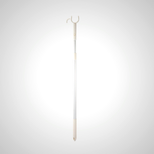 Extendable Aluminum Laundry Drying Rod with Storage Hook