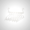 Collapsible Multi Clothes Hanger - Space Saving Wardrobe Organizer