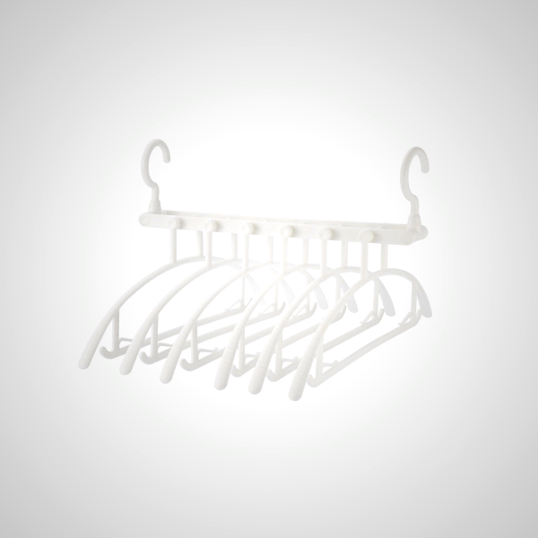 Collapsible Multi Clothes Hanger - Space Saving Wardrobe Organizer