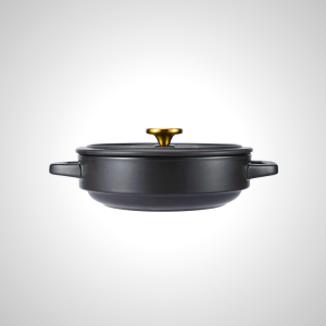 Ceramic Buffet Casserole for Slow Cooking & Braising