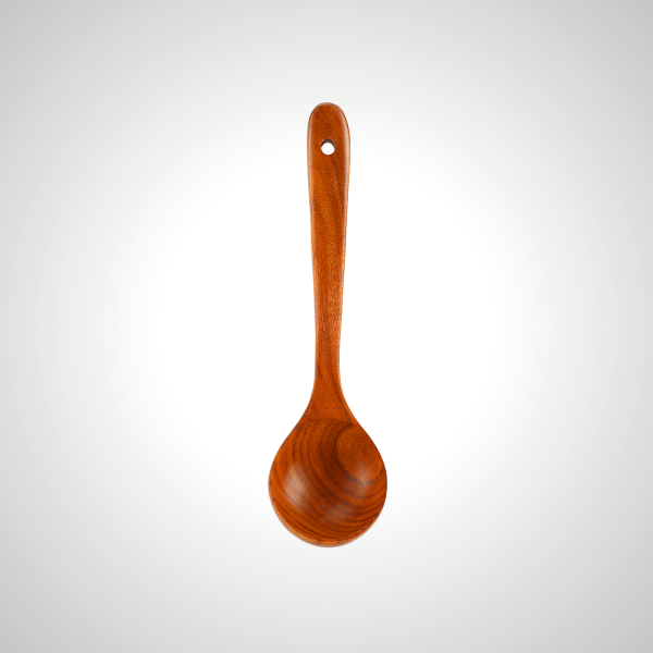 Acacia Wood Soup Ladle - Ergonomic Kitchen Utensil