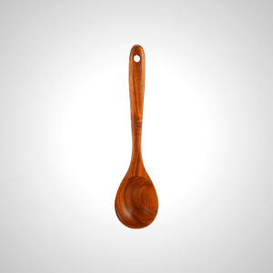 Acacia Wood Serving Spoon - Ergonomic Kitchen Utensil