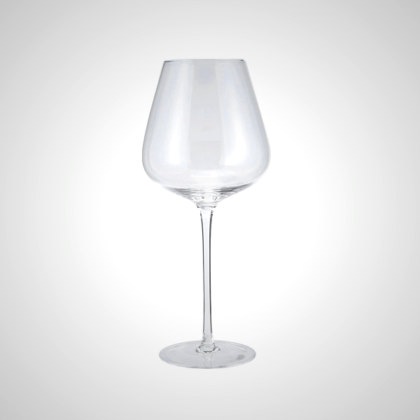 Burgundy Wine Glass - Premium Crystal Glassware