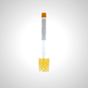 Dispensing Dishwashing Brush with Soft Bristles