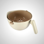 Double-Layer Rotatable Draining Basket for Fruits & Vegetables