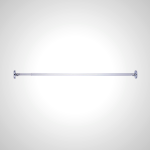Extendable Shower Curtain Rod for Bathroom & Bedroom