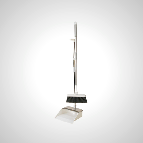 Foldable Dustpan & Rotatable Broom Set for Home and Office Cleaning