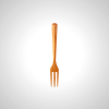 Beech Dining Fork - Rustic Wooden Cutlery
