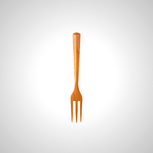 Beech Dining Fork - Rustic Wooden Cutlery