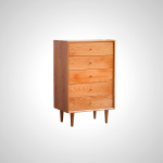 Eira 5-Drawer Dresser | Solid Oak Wood Storage