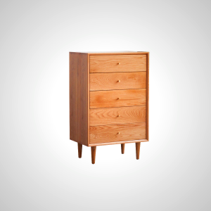 Eira 5-Drawer Dresser | Solid Oak Wood Storage