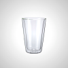 Double Walled Glass Cup - Keeps Drinks Hot or Cold