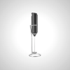 Electric Milk Frother with Stand - Create Barista-Quality Froth