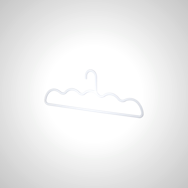 Extra Large Hanger for Blankets & Bedding - White