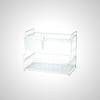 2-Tier Dish Rack with Large Storage Space