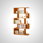 Alma 5-Tier Bookshelf - Modern Storage for Books and Decor