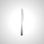 Elegant Hammered Stainless Steel Dinner Knife Set of 4