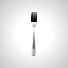 Elegant Hammered Stainless Steel Dessert Fork for Fine Dining