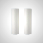 Disposable Cleaning Rags (2-Pack) - White Kitchen Towels