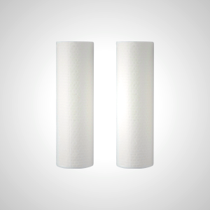 Disposable Cleaning Rags (2-Pack) - White Kitchen Towels