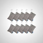 Bamboo Charcoal Air Purifying Bags (10-Pack) | Natural Odor Absorber