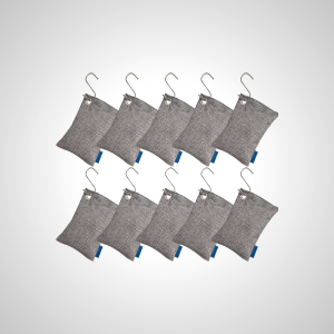 Bamboo Charcoal Air Purifying Bags (10-Pack) | Natural Odor Absorber