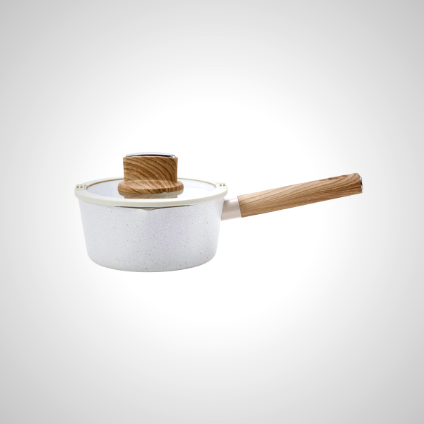 Ceramic Nonstick Sauce Pan - Healthy Cooking & Easy Cleanup