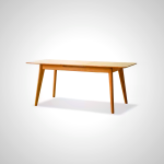 Berlin Extendable Dining Table - Oak Wood, 140-170cm