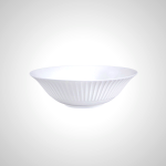 Ashley Bone China Serving Bowl - Elegant White Dinnerware