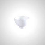 Cooper Bone China Sake Cup - Elegant White Ceramic Cup