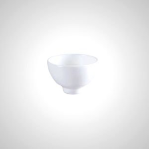 Cooper Bone China Sake Cup - Elegant White Ceramic Cup