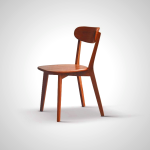 Blake Classic Solid Oak Dining Chair | Modern Design